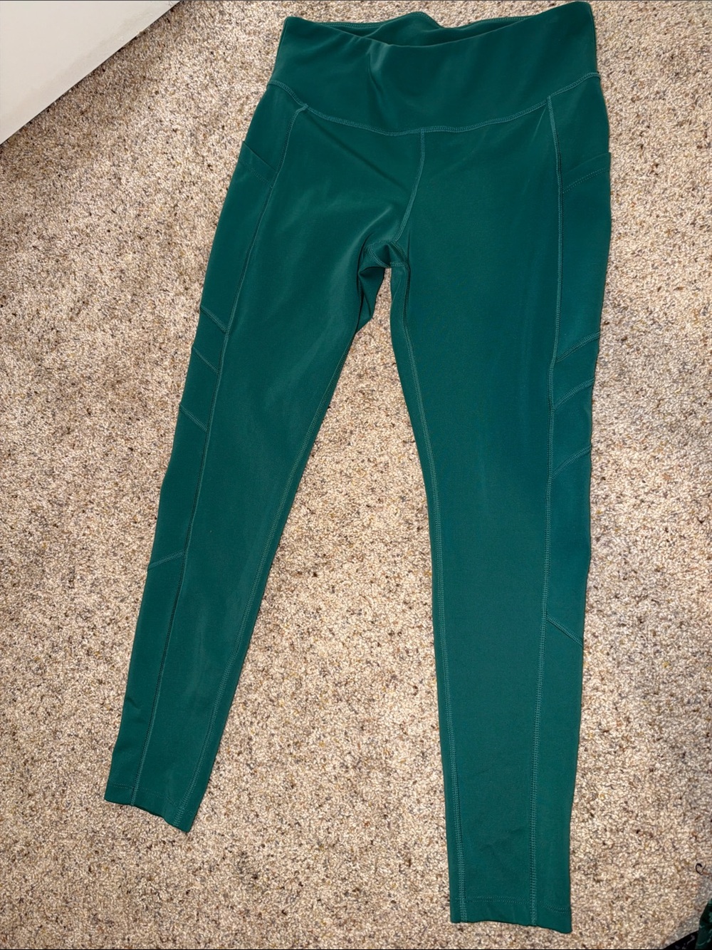 New Balance Women's High-Waist Teal Active Leggings